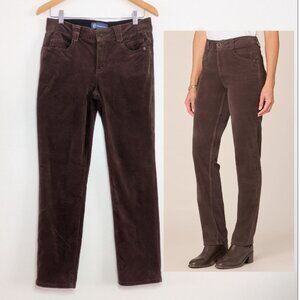 Democracy Absolution Mid-Rise Corduroy Straight Leg Pants